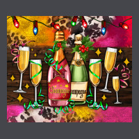 Christmas Champagne Bottles And Long Sleeve Tee | Teevron