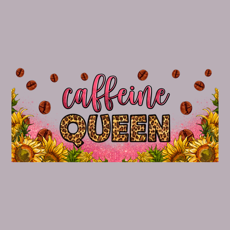 Caffeine Queen 16oz Libbey Cup Vintage Tee by HRA Design Shop | Teevron