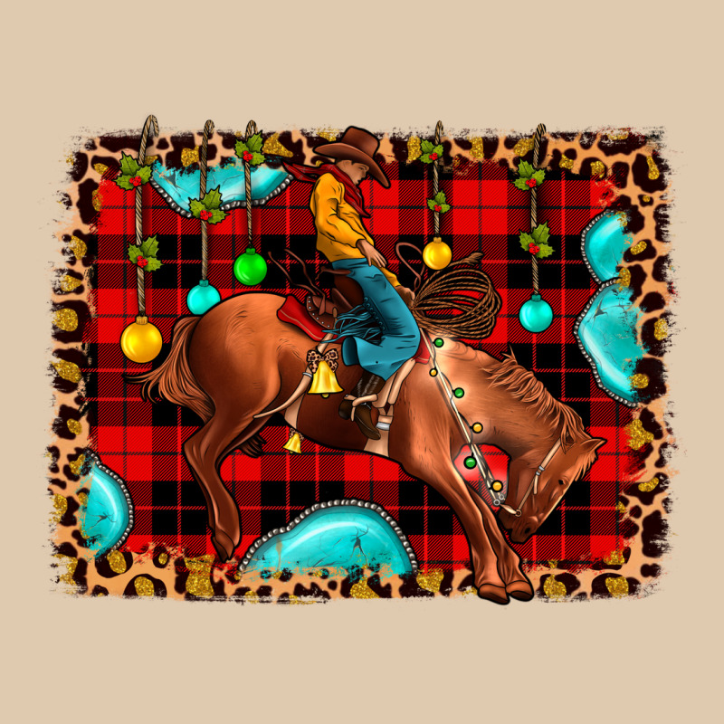 Christmas Rodeo Cowboy Classic Tee by JahusDesignShop | Teevron