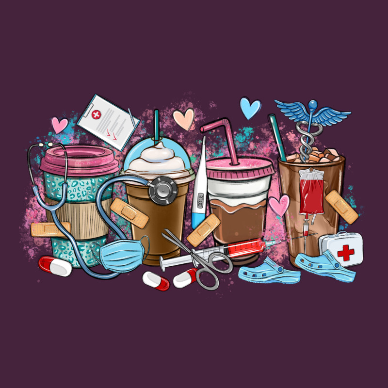 Nurse Elements Coffee Cups Premium Tee by MaliasSmallBusiness | Teevron