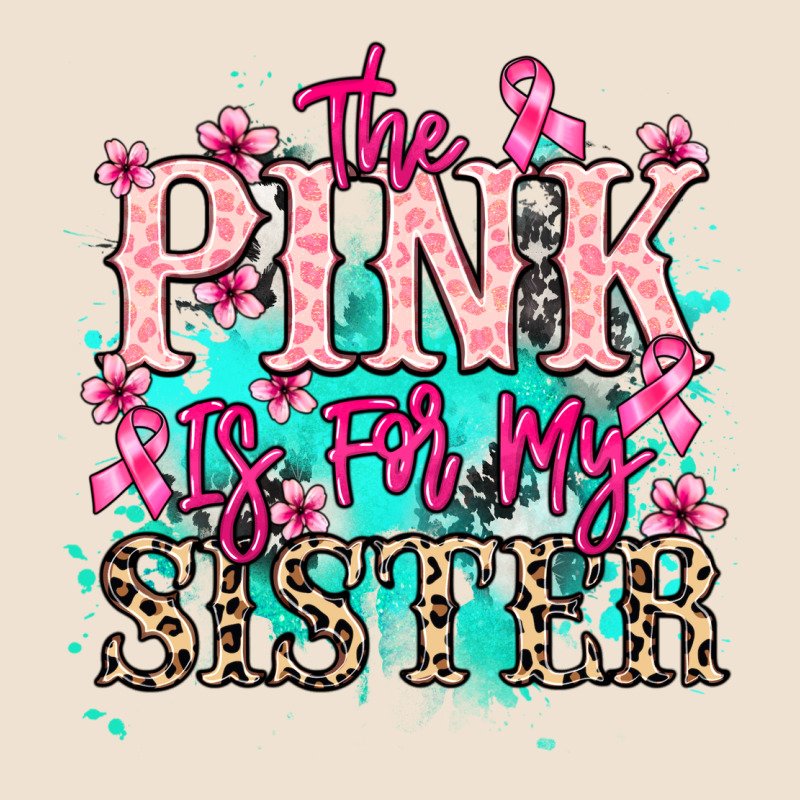 The Pink Is For My Sister Cancer Awareness Urban Hoodie by HowdyJamesFarm | Teevron