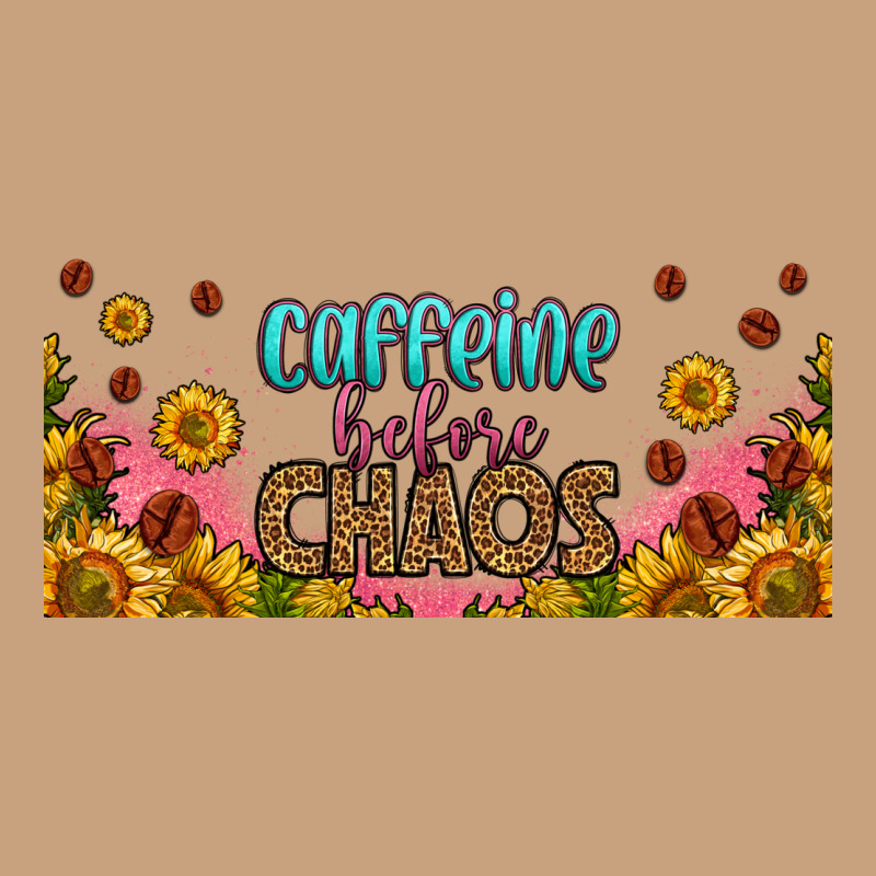 Caffeine Before Chaos 16oz Libbey Cup Vintage Tee by HRA Design Shop | Teevron
