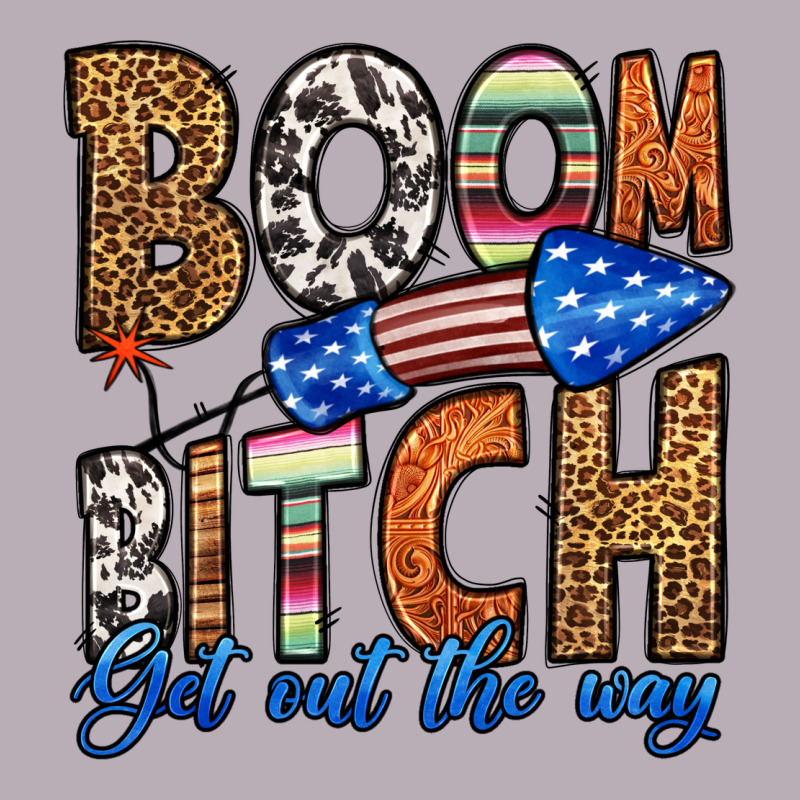Boom Bitch Get Out The Way Vintage Tee by HRA Design Shop | Teevron