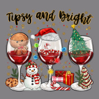 Tipsy And Bright Christmas Heavyweight Hoodie | Teevron