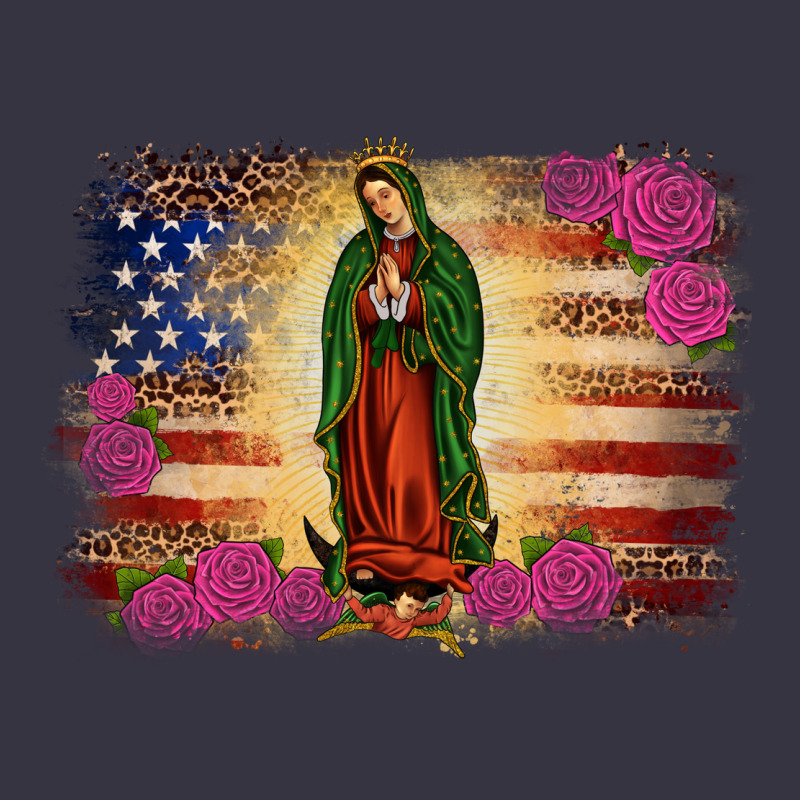 America Our Lady Of Guadalupe Vintage Hoodie by JahusDesignShop | Teevron