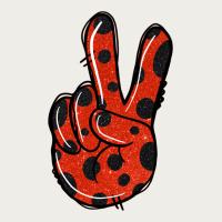 Ladybug Peace Sign Zipper Hoodie | Teevron