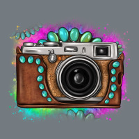 Tie Dye Gemstone Vintage Camera Heavyweight Sweatshirt | Teevron