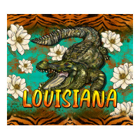 louisiana alligator tumbler | Teevron