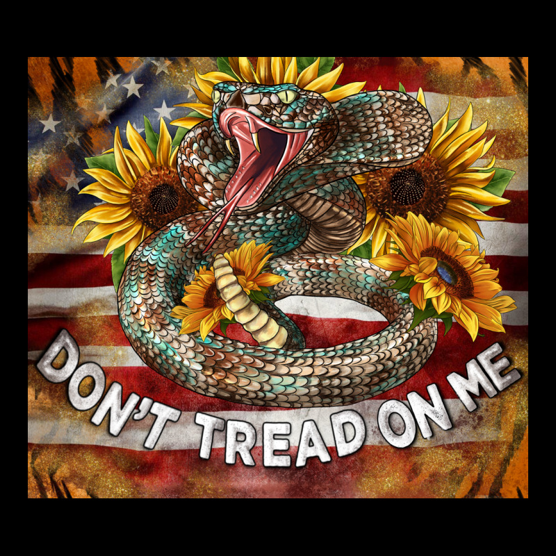 Rattle Snake Don't Tread On Me Tumbler Premium Tee by BarkalooDesign | Teevron