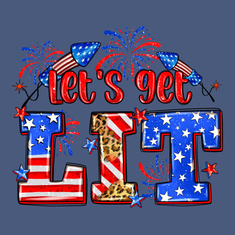 Let's Get Lit 4th Of July Vintage Hoodie by Neo Western | Teevron