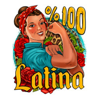 Hundred Percent Latina Strong Woman Premium Hoodie | Teevron
