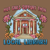 Hot Girls Support Their Local Library Premium Tee | Teevron