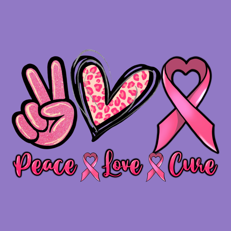 Peace Love Cure Cancer Awareness Urban Hoodie by HowdyJamesFarm | Teevron