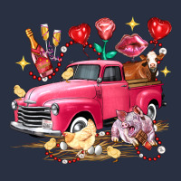Valentine's Day Truck Farm Animals Heavyweight Sweatshirt | Teevron