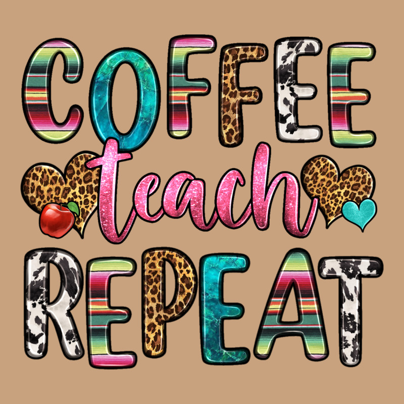 Coffee Teach Repeat Vintage Tee by HRA Design Shop | Teevron