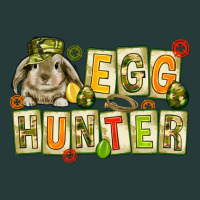Egg Hunter With Camouflage Plate Letters Premium Sweatshirt | Teevron