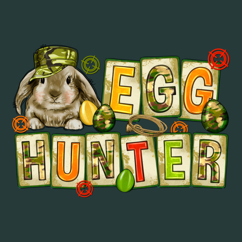 Egg Hunter With Camouflage Plate Letters Premium Sweatshirt by NancyCooperArtShop | Teevron