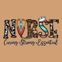 Nurse Caring Strong Essential Vintage Tee | Teevron