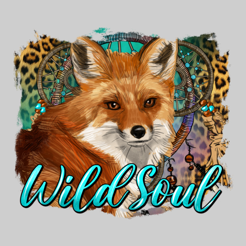 Wild Soul Fox With Dream Catcher Premium Tee by BarkalooDesign | Teevron