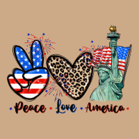 Peace Love America 4th Of July Vintage Hoodie | Teevron