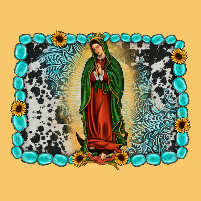 Gemstone Our Lady Of Guadalupe Vintage Hoodie by JahusDesignShop | Teevron