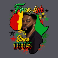 Free Ish Since 1865 Black Man Vintage Hoodie | Teevron