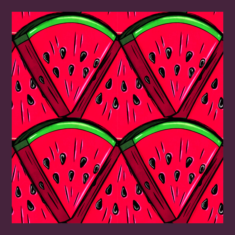 Watermelon Slices Seamless Pattern Long Sleeve Tee by BundleAndBundleShop | Teevron