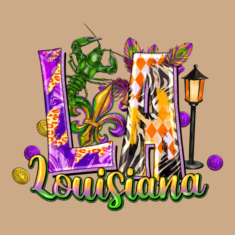 Louisiana La Mardi Gras Vintage Hoodie by FaDigitalArtStudio | Teevron