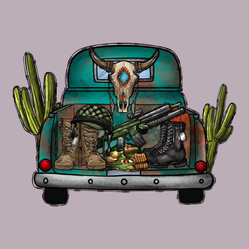 Soldier Truck Vintage Tee by CowhideDigitalArt | Teevron
