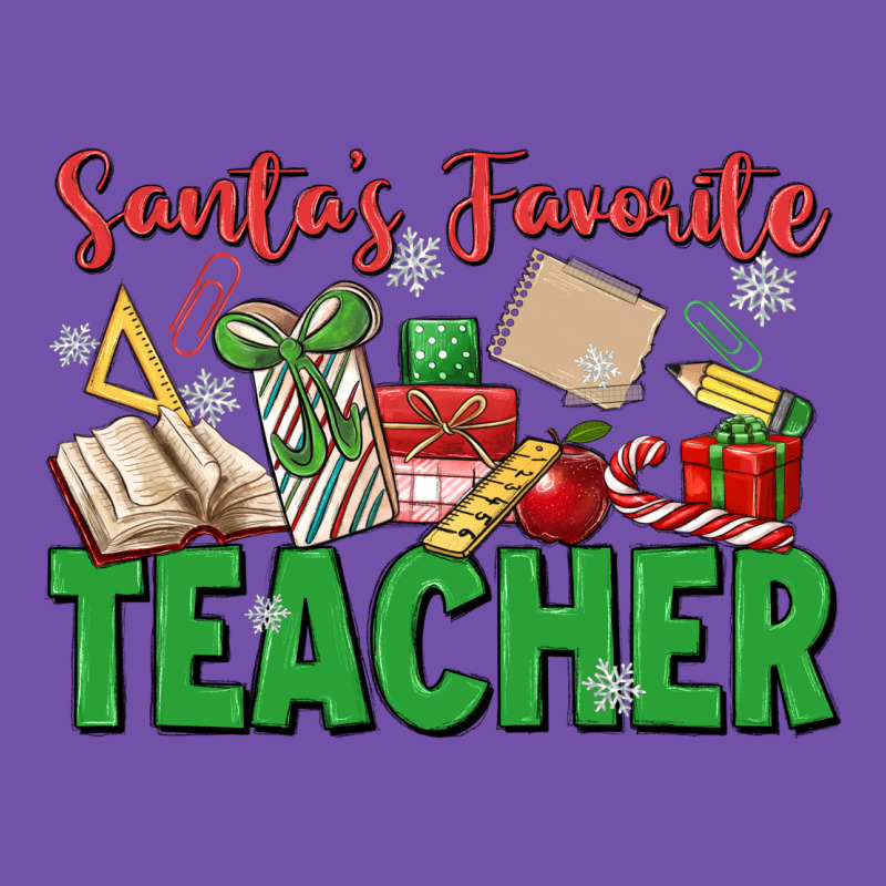 Santa's Favorite Teacher Premium Sweatshirt by MaliasSmallBusiness | Teevron