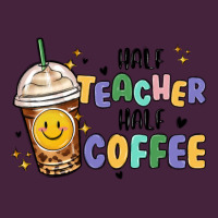 Half Teacher Half Coffee Premium Tee | Teevron