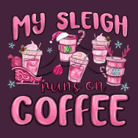 My Sleigh Runs On Coffee Premium Tee | Teevron