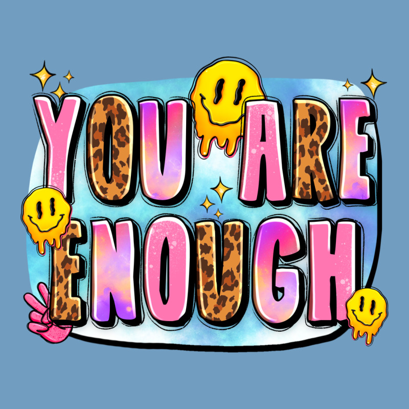 You Are Enough Urban Heavy Tee by JahusDesignShop | Teevron