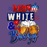 Red White And Boozy 4th Of July Vintage Hoodie | Teevron