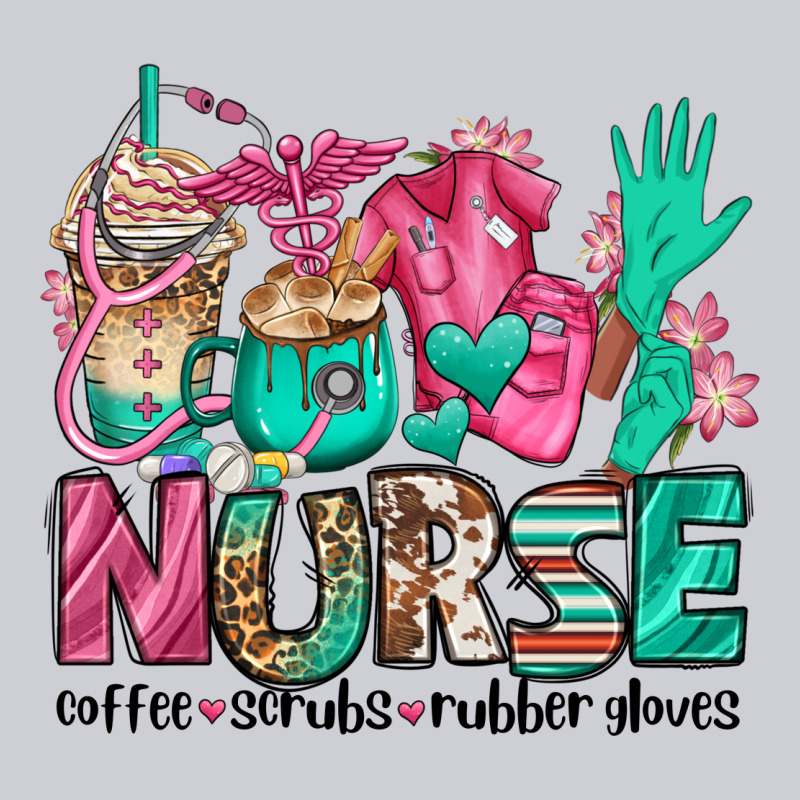 Nurse Coffee Scrubs Rubber Gloves Classic Tee by Jasminsmagicworld | Teevron