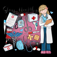 Stay Healthy Nurse Premium Tee | Teevron