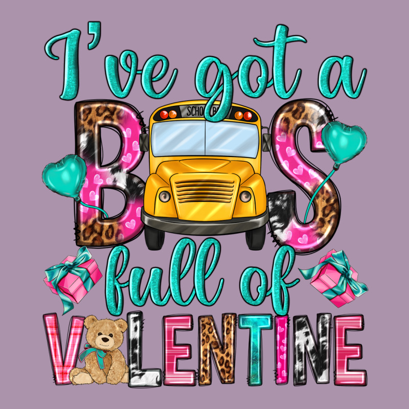 Ive Got A Bus Full Of Valentine Heavyweight Hoodie by NancyCooperArtShop | Teevron