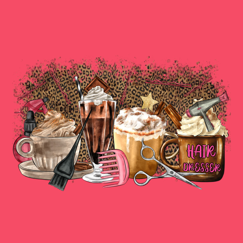 Hair Dresser Coffee Cups Premium Sweatshirt by MaliasSmallBusiness | Teevron