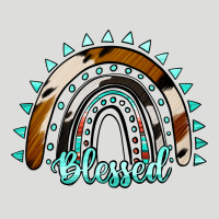Blessed Rainbow Cowhide Aztec Zipper Hoodie | Teevron