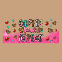 Coffee Teach Repeat Teacher Libbey Glass Vintage Tee | Teevron