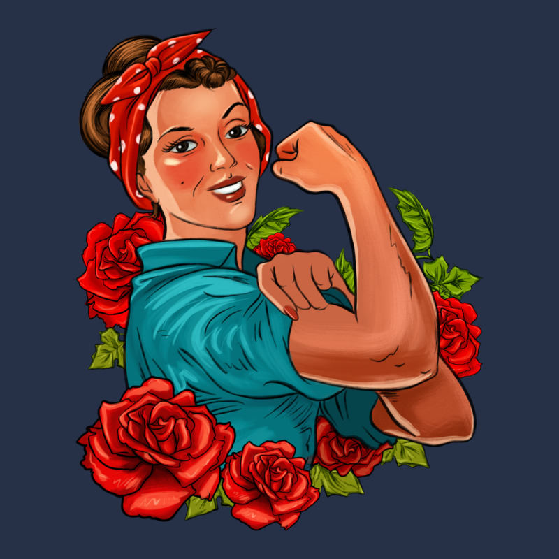 Hispanic Strong Woman With Roses Premium Hoodie by Jasminsmagicworld | Teevron