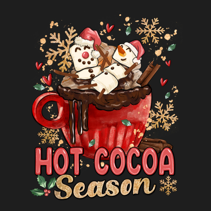 Hot Cocoa Season Heavyweight Hoodie by MaliasSmallBusiness | Teevron