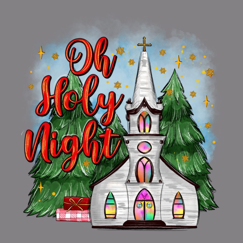 Christmas Church Oh Holy Night Heavyweight Hoodie by MaliasSmallBusiness | Teevron