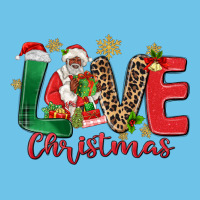 Love Christmas Black Santa Premium Sweatshirt | Teevron