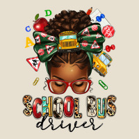 School Bus Driver Afro Messy Bun Urban Hoodie | Teevron