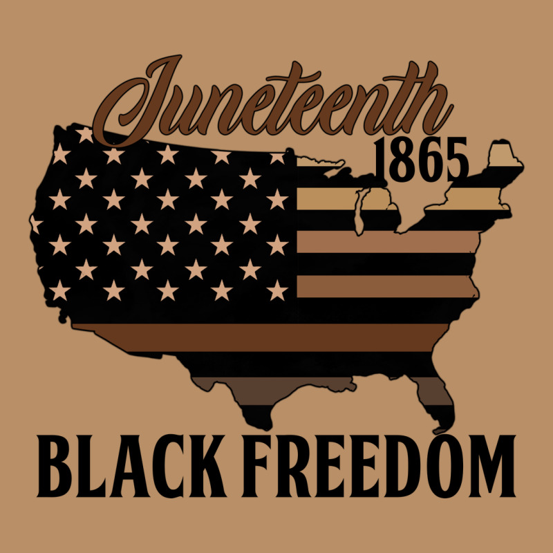 Juneteenth 1865 Black Freedom Vintage Hoodie by HRA Design Shop | Teevron