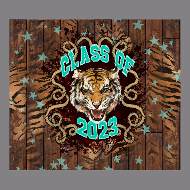 Class Of 2023 Tiger Heavyweight Hoodie by NancyCooperArtShop | Teevron