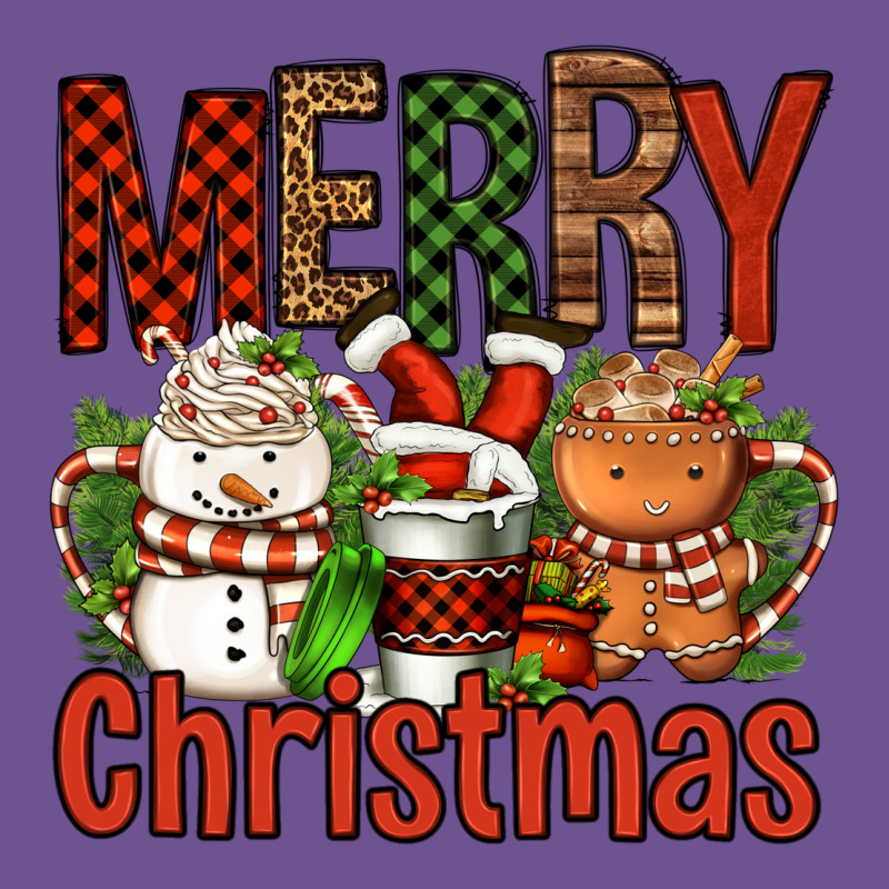 Merry Christmas Coffee Cups Vintage Tee by FaDigitalArtStudio | Teevron