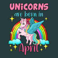 Unicorns Are Born In April Premium Hoodie | Teevron