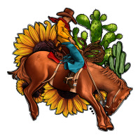 rodeo cowboy sunflower cactus | Teevron